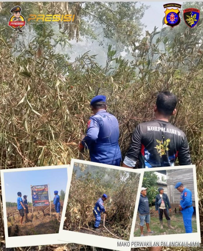 Waspada Karhutla, Ditpolairud Polda Kalteng Gelar Pemantauan dan Penanganan Waspada Karhutla, Ditpolairud Polda Kalteng Gelar Pemantauan dan Penanganan